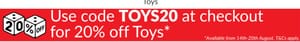 20% off Toys at Downtown