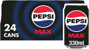 Pepsi Max Cola 330ml Can 24 Pack