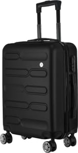 SA Products 34L Carry-on Cabin Hard-Shell 4-Wheel 55x40x20 Black