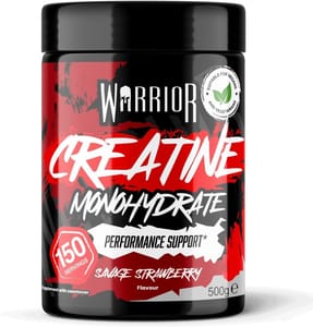 Warrior Creatine Monohydrate Powder 500g Pure Micronised