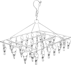 Sinnsally Folding Sock Dryer with 36 Pegs