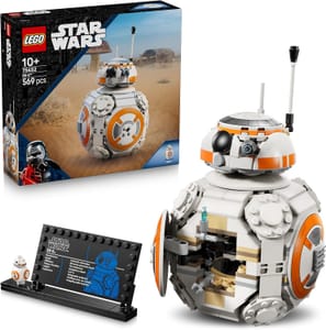LEGO Star Wars BB-8 Droid Model Kit 75452, Spinning Head
