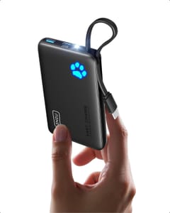 INIU 10000mAh Power Bank, 20W PD Fast Charging