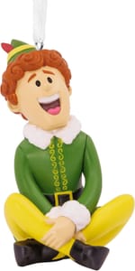 Hallmark Buddy the Elf Ornament, Resin, Yellow & Green