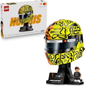 LEGO McLaren F1 Helmet with Lando Norris Minifigure