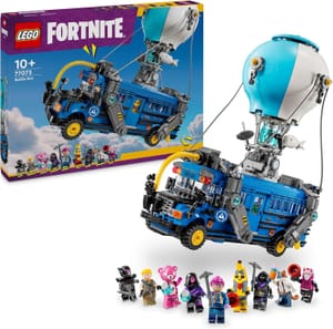 LEGO Fortnite Battle Bus with 9 Minifigures and Accessories 77073