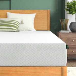 Zinus Double Memory Foam Mattress with Green Tea, 4ft6, 8in