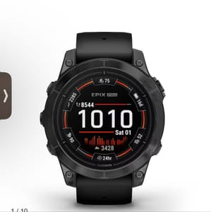 Garmin Epix Pro (Gen 2) Men's 47mm Black Strap Smartwatch