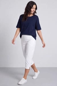 Stori Capri Trousers White-Small
