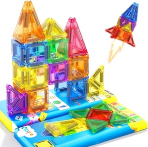 Magnetic Tiles Travel Essential Blocks for Kids