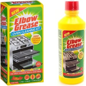 Elbow Grease Oven Cleaning Kit (500ml) Contains Bag, Bottle & Gloves
