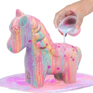 Unicorn Paint Pouring Art Kit for Kids 6+