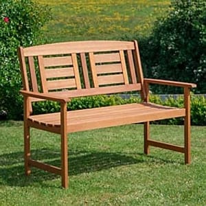 Hawkshead 2-Seater Outdoor Wooden Bench