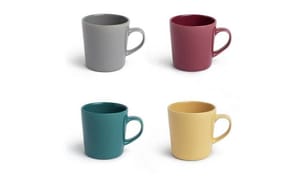Habitat Colour Glaze Set of 4 Mugs