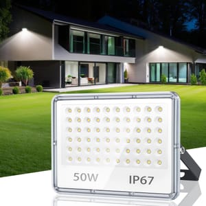 TASINUO 50W LED Floodlight Outdoor Security Light 5000lm