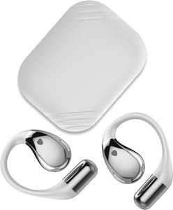 Conyat Open-Ear Wireless Earbuds, Bluetooth 5.4, Lightweight, White