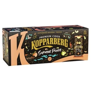 Kopparberg Summer Punch Cans 10 X 330ml