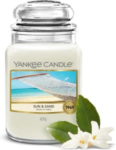 Yankee Candle Sun and Sand Large Jar Candle, 150-Hour Burn
