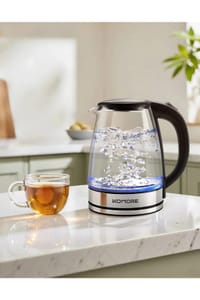 Clear Living 1.8L Electric Kettle with Auto Shut-off and Boil-Dry