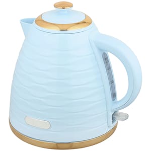 HOMCOM Electric Kettle, 1.7L, 3kW, Swivel, Light Blue
