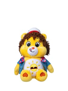 Care Bears X Stranger Things Fun Size Funshine Bear as Dustin Plush Soft Toy