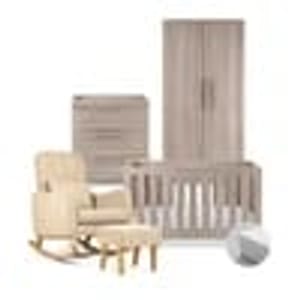 Silver Cross Bromley Oak Nursery Room Set with Mattress