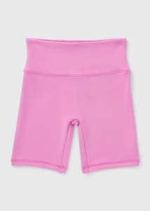 Souluxe Girls Magenta Soft Touch Cycling Shorts (7 Purple