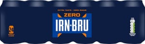 IRN-BRU Zero, No Sugar & Low Calorie 24 X 330ml Cans (£6.75 / £6.37 S&S)
