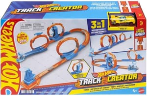 Hot Wheels Track Creator Triple Loop Pack and 1:64 Car