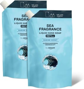 Amazon Sea Fragrance Hand Soap Refill, 2 X 1000ml