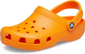 Crocs Unisex Kids Classic Clog Orange Zing UK 7 Child