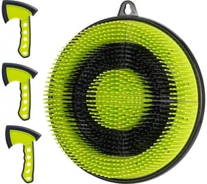 GOJI 12" Axe Throwing Dartboard Set