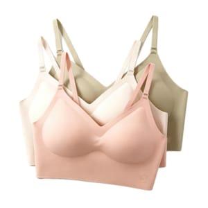 Wireless Push-up Bras for Women, Breathable and Ultra-Thin