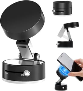 Vacuum Magnetic Phone Holder, 360 Rotatable Car Mount
