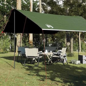 Berkfield Home Camping Tarp Green 460x305x210 Cm Waterproof
