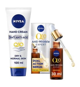 NIVEA Q10 Serum & Q10 Hand Cream Bundle
