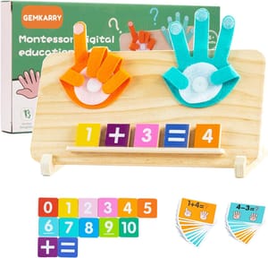 GEMKARRY Montessori Math Toys for 3-6 Year Olds