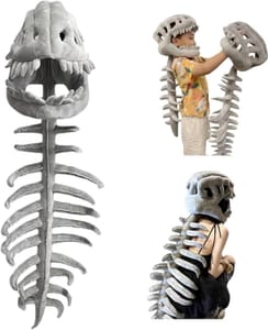 3D Wearable Realistic Spinosaurus Skeleton Costume