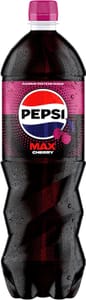 Pepsi Max Cherry No Sugar Cola Bottle, 1.25L (94p/81p S&S)