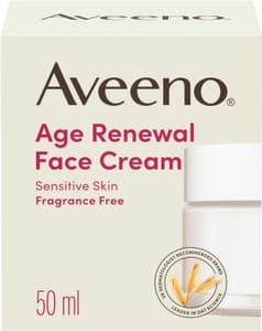 Aveeno Age Renewal Face Cream for Sensitive Skin 50ml