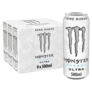 Monster Ultra Zero Sugar, 9 X 500 Ml
