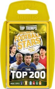 Top Trumps World Football Stars 200-Card Pack 2 Ages 6+
