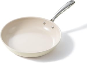 Redchef 24cm Ceramic Non-Stick Fry Pan with Stay-Cool Handle Beige