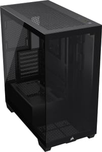 Corsair 3500X Mid-Tower ATX Case, Panoramic Tempered Glass, Black