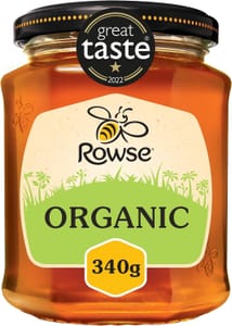 Rowse Organic Honey 340g, Runny, Pure & Natural