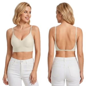 Jelly Bras for Women - Wireless, Soft, Seamless, Push-Up, Padded