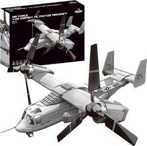 V-22 Osprey Tiltrotor Aircraft Building Block Set