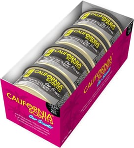 California Scents Ice Car Air Fresheners Pack of 4