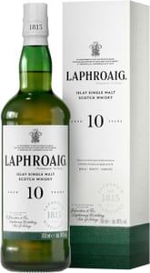 Laphroaig 10 Year Old Single Malt Whisky, 70cl
