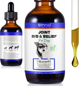 XINSZLIN Dog Joint Aid with Glucosamine, Bacon Flavor Drops
